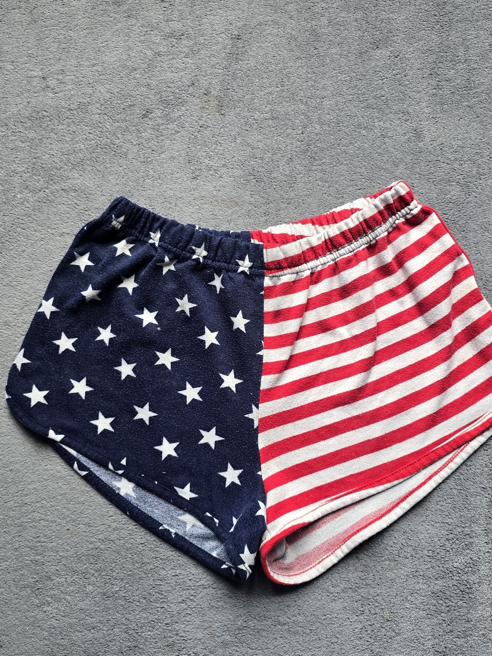 Brooks Red, White & Navy Star-Stripe Lounge Shorts
